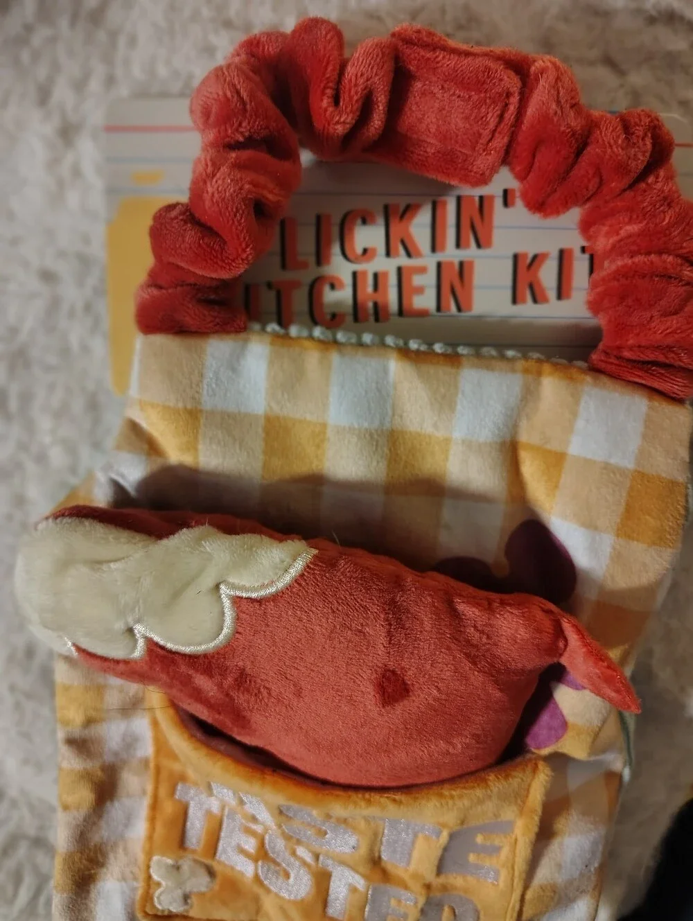 NWT BarkBox Dog Toy Lot of 3 - Guac-A-Molly, Lickin Kitchen Kit & Puptato Skins